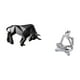 thumbnail image 5 of Estatua de toro,Estatua de toro,figura decorativa para escritorio,Figura de lector abstracto,Estatua de pensador abstracto,arte,artesanías,decoraciones,Figuras humanas decorativas para, 5 of 8