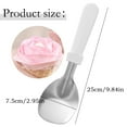 thumbnail image 3 of KUMHONW Stainless Steel Ice Cream Scoop - Flat Ice Cream Spade - Ideal for Hard Frozen or Creamy Ice Cream - Dessert Spade Butter Cutter(2.95"x9.84"), 3 of 8
