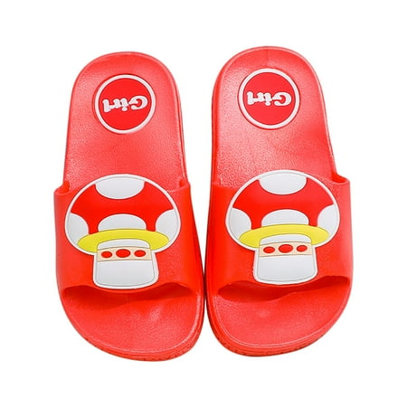 

Binmer Toddler Baby Boys Girls Cartoon Dinosaur Soft And Non-Slip Kids Summer Flip Flop