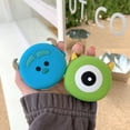 thumbnail image 2 of Funda protectora de silicona para auriculares Samsung Galaxy Buds 2 pro/Buds 2/Buds Pro/buds Live con dibujos animados en 3D, Ojo Verde, 2 of 4