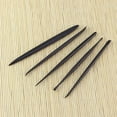 thumbnail image 4 of Herramientas de escultura Cuchillo de arcilla Cerámica blanda Tierra Piedra Polvo Arcilla Lodo Cuchillo principal Moldura Metal negro Herramientas de escultura, 4 of 5