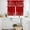 White Bright Red, variant on Blue Botanical Kitchen Curtains Sets for Windows 36 Inch Length, Farmhouse Spring Summer Flower Rod Pocket Window Treatments Tier Curtains and Valances Set for Bedroom/Bathroom