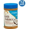 Earth Balance Creamy Coconut & Peanut Spread, 16 oz, (Pack of 12)