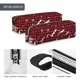 thumbnail image 4 of Fotbe Christmas Tree Buffalo Plaid Estuche para Lápices de Cuero con Estampado, Estuche con Cremallera Resistente, Organizador Compacto y Elegante para Papelería, 4 of 7