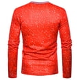 thumbnail image 3 of Sweater Camiseta Para Hombre Impresión Digital 3D Cuello Redondo Sudaderas Para Fiesta Navideña Advancent HA044837-03, 3 of 6
