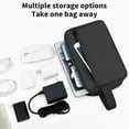 thumbnail image 4 of CASAFUN Electronic Organizer Travel Cable Accessories Bag,Waterproof Double Layer Large Electronics Organizer Portable Storage Case for Cable,Cord,Charger,USB,Phone,Power Bank,Earphone, 4 of 6