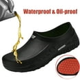 thumbnail image 3 of Women's Men's Work Clogs Kitchen Shoes Non Slip Waterproof Restaurant Garden Nursing Food Service Chef Shoes, 3 of 7