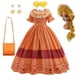 thumbnail image 1 of Disney-disfraz de Encanto para niñas, vestido de princesa, traje de Cosplay, Encanto, Isabela, Mirabel, Dolores, Carnaval, ropa de fiesta de cumpleaños, nuevo Fivean unisex, 1 of 2
