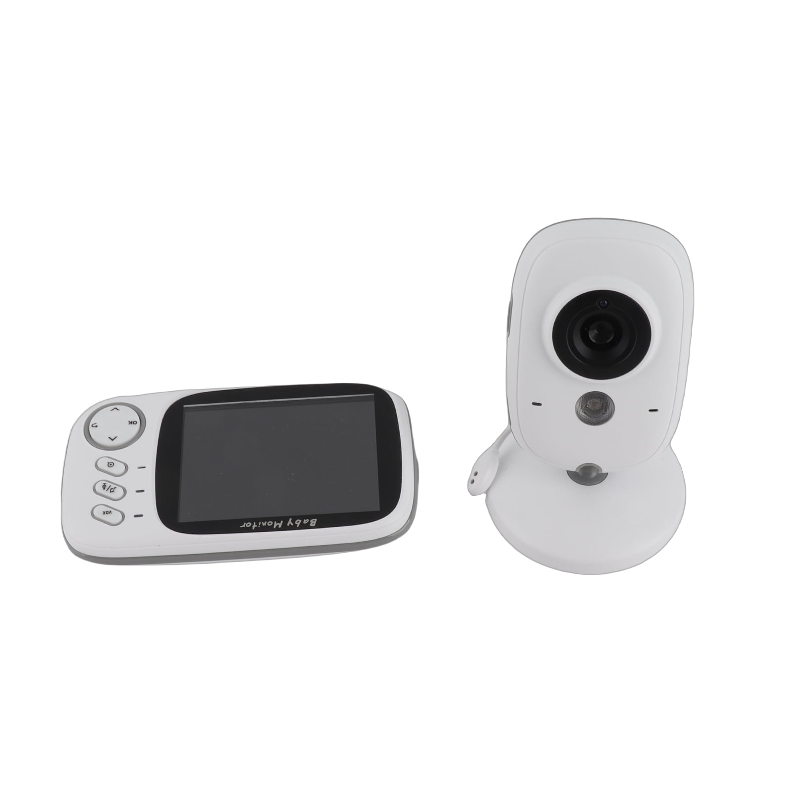 baby monitor Baby 3.2” Display Video Baby Monitor with Camera and Audio Remote Wide View Two Way Audio Talk Infrared Night 8 Lullabies US Plug
