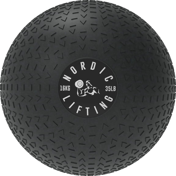 Nordic Lifting Weight Slam Ball for Crossfit Core & Fitness Training Exercise Ball 35 lb