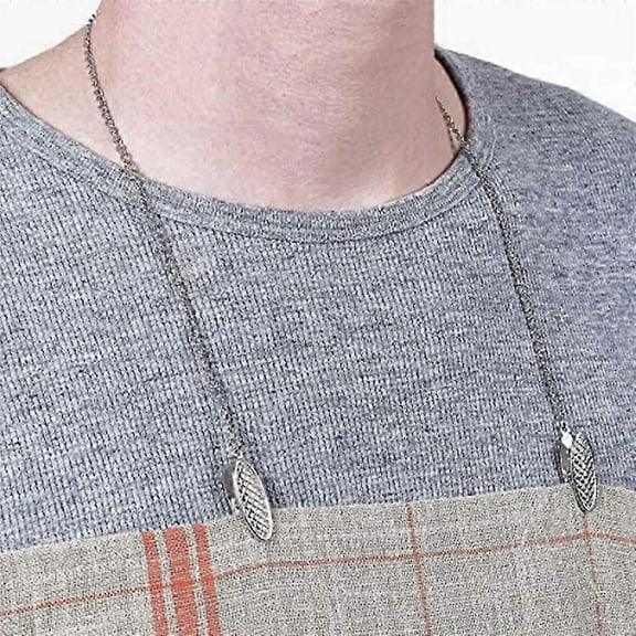 10 Pack Napkin Chain Napkin Holder Napkin Clip Chain Flexible Lanyard Neck Strap for Elderly