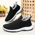 thumbnail image 1 of Zapatos de invierno para mujer, botas de algodón grueso con forro polar, zapatos de madre, zapatos de hombre y mujer, los mismos zapatos de hombre de siempre, zapatos de algodón, 1 of 2