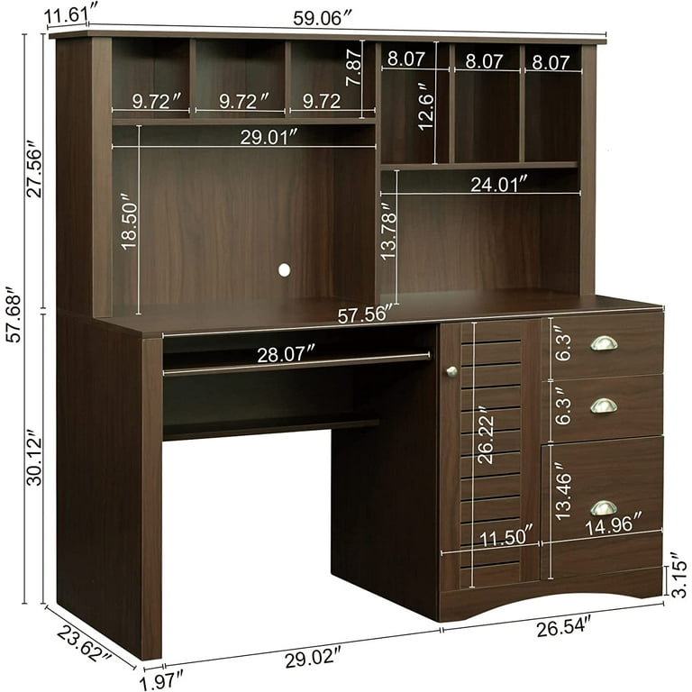Big desk 2024 with hutch