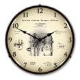 thumbnail image 1 of Reloj de Pared Collectable Sign and Clock LED Iluminado de 14", 1 of 5