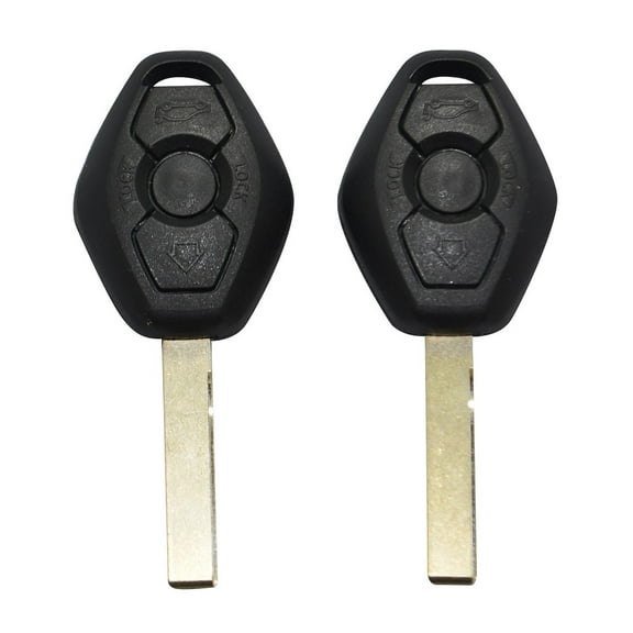 AutokeyMax Keyless Remote Key Fob, 2 Pack, for BMW 525i 530i, 315 MHz