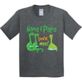 thumbnail image 3 of Inktastic Nana Papa Love Me Grandchild Dinosaur Youth T-Shirt, 3 of 5