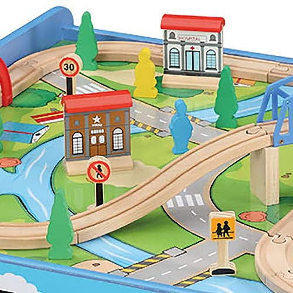 Wooden Train Set with Table BRIO and Thomas Cameroon Ubuy
