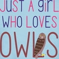 thumbnail image 3 of CafePress - Just A Girl Who Loves Owls Cute Design For T Shirt - Women's Classic T-Shirt, 3 of 4