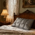 thumbnail image 3 of Bule Twisted Bed Pillows 2-Pack, 20" x 16.5" (48x74cm) Standard Size, Soft Plush Down Alternative Hotel Pillow, Breathable Hypoallergenic Bed Pillow for Neck/Back/Side Sleepers, 3 of 7