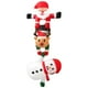 thumbnail image 2 of Papá Noel inflable navideño de escalada, decoración navideña para exteriores, diseño de escena, Papá Noel inflable grande para patio, 2 of 9