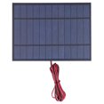 thumbnail image 1 of Solar Power Epoxy Module Board DC6V 6W Polysilicon Tool Supplies with 200cm Red Black Wire, 1 of 5