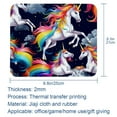 thumbnail image 5 of Unicorn Printed Gaming Mousepad Desk Mat, Non-Slip Rubber Bottom Mouse Mat 8.3x9.8 Inch - Suitable for Office and Gaming, 5 of 6