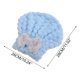 thumbnail image 3 of Toalla superabsorbente para el cabello para mujer, gruesa, de coral polar, con lazo, elástica, absorbente y de secado rápido, para uso doméstico., 3 of 9