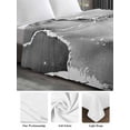 thumbnail image 6 of Marble Grey Queen Size Flat Sheet, Wrinkleproof & Fadeproof Cooling Flat Bed Sheet Only, Modern Abstract Ink Painting Luxury Breathable Soft Bedding Top Sheets 90 x 102 Inches, 6 of 8