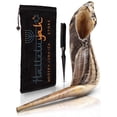 thumbnail image 1 of Cuerno de carnero Shofar Halleluyah, 14 a 16 cm, kosher, inodoro, con accesorios, 1 of 7