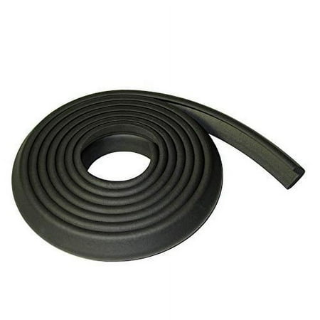 UPC: 0731900050344 | Kidkusion Toddler Edge Cushions  Black  12  | Safety Cushion; Furniture Safety; Edge Protector