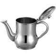 thumbnail image 2 of Shisuyan Stainless Steel Oil Container Silver 1Set 4.8In X 3.7In X 3.5In, 2 of 8