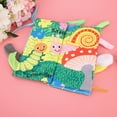 thumbnail image 4 of Libro de tela educativo temprano, libro de tela para bebés, libro de tela para bebés, libro de tela con anillo de papel, funcionamiento suave, 4 of 11