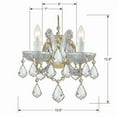 thumbnail image 3 of Crystorama Lighting - Two Light Wall Mount - Wall Mount - Maria Theresa - Two, 3 of 3