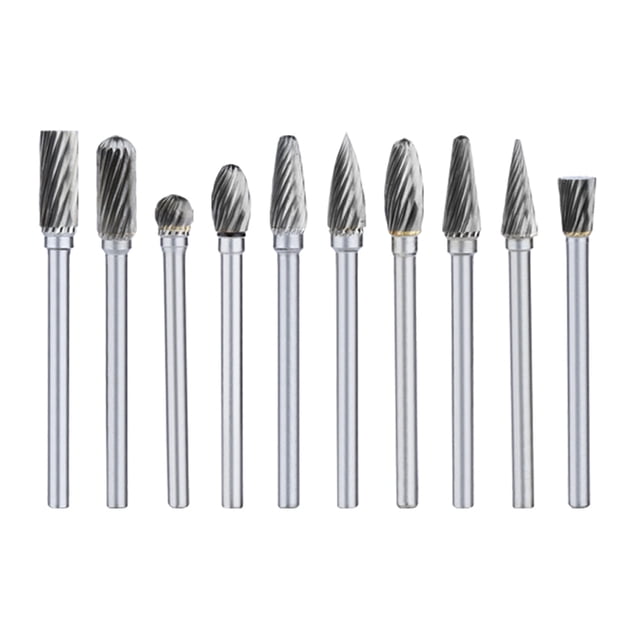 tamizeot 10 Pcs Meule Rotative File Usine Industrielle Maison Trancheuse de Bout Outil de Remplacement pour Perceuse à Main Pièces