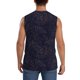 thumbnail image 4 of Balery Copper-Gold Gloss Outline Flower1 Camisetas sin mangas para hombre, absorbe la humedad y protege contra el mal olor.-Medium, 4 of 7