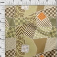 thumbnail image 3 of oneOone Viscose Jersey Dusty Green Fabric Block Sewing Fabric By The Yard Printed Diy Clothing Sewing Supplies 60 Inch Wide, 3 of 7