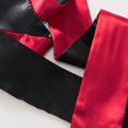 thumbnail image 4 of YAOBAMM Adjustable Length Blindfold Blindfold Lace Eye Cover Self Restraint Stage Performance Costume Smooth Silk Satin Shade Band, 4 of 7