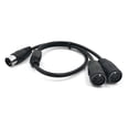 thumbnail image 1 of Methold Din 5 Pin Splitter Distribuidor Profesional a Dual Línea de Extensión Estéreo MIDI Cable para Teclado MIDI Cables de audio/vídeo, 1 of 6