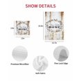 thumbnail image 7 of Home Sweet Kitchen Dish Towels for Drying Dishes Set of 4, Wreath Botanical Farmhouse Plants Gradient Brown Waffle Weave Microfiber Hand Tea Bathroom Towels Quick Dry & Absorbent Towel 12x12, 7 of 7