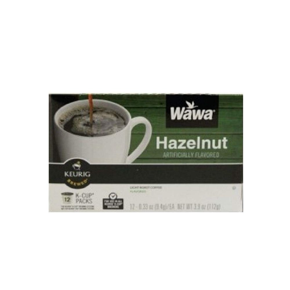 Wawa Coffee Single serve cups for Keurig KCup Brewers Hazelnut 12