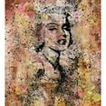 thumbnail image 2 of Wiley, Marta 20x22 Black Modern Framed Museum Art Print Titled - Marilyn Monroe II, 2 of 4