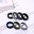 thumbnail image 5 of Avaner Silicone Wedding Ring for Men: 7 Pack 8mm Width Breathable Air Grooves Silicone Rubber Wedding Engagement Bands New Year Christmas Valentine's Day Gift, Size 9, 5 of 7