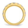 thumbnail image 2 of Auriga Fine Jewelry 14K Yellow Gold Lab Grown Diamond Wedding Band Size 9 for Women (2 Carat, Clarity : VS/SI, Color : FGH), 2 of 5