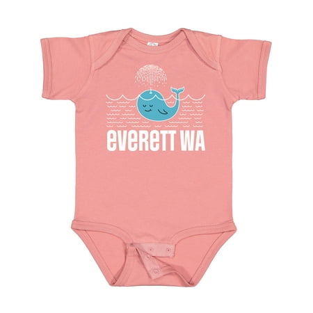 

Inktastic Everett Washington Whale Watching Gift Baby Boy or Baby Girl Bodysuit