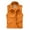 Orange, variant on Bcfgryg Denim Vest Men Lapel Sleeveless Slim Fit Retro Ripped Casual Jean Vest Vest for Men