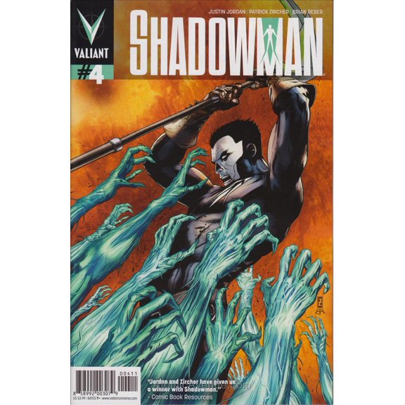 Shadowman (4th Series) #4 VF ; Valiant Comic Book