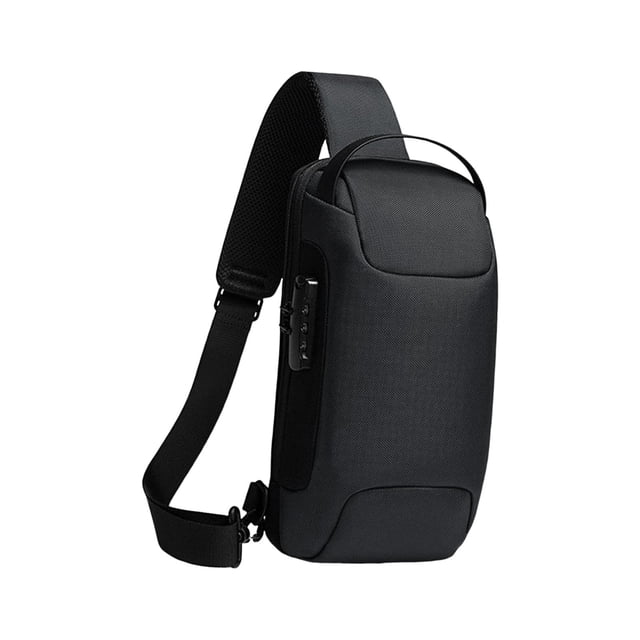 Felpatop Bolsa para hombres Bolso para ciclismo Camping Viajar Negro Salvador Bolsos bandolera para hombre
