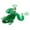 Green, variant on Frog Lure Bass Trout Fishing Lures Kit Set Realistic Prop Frog Soft Swimbait Floating Bait with Weedless Hooks for Freshwater Saltwate