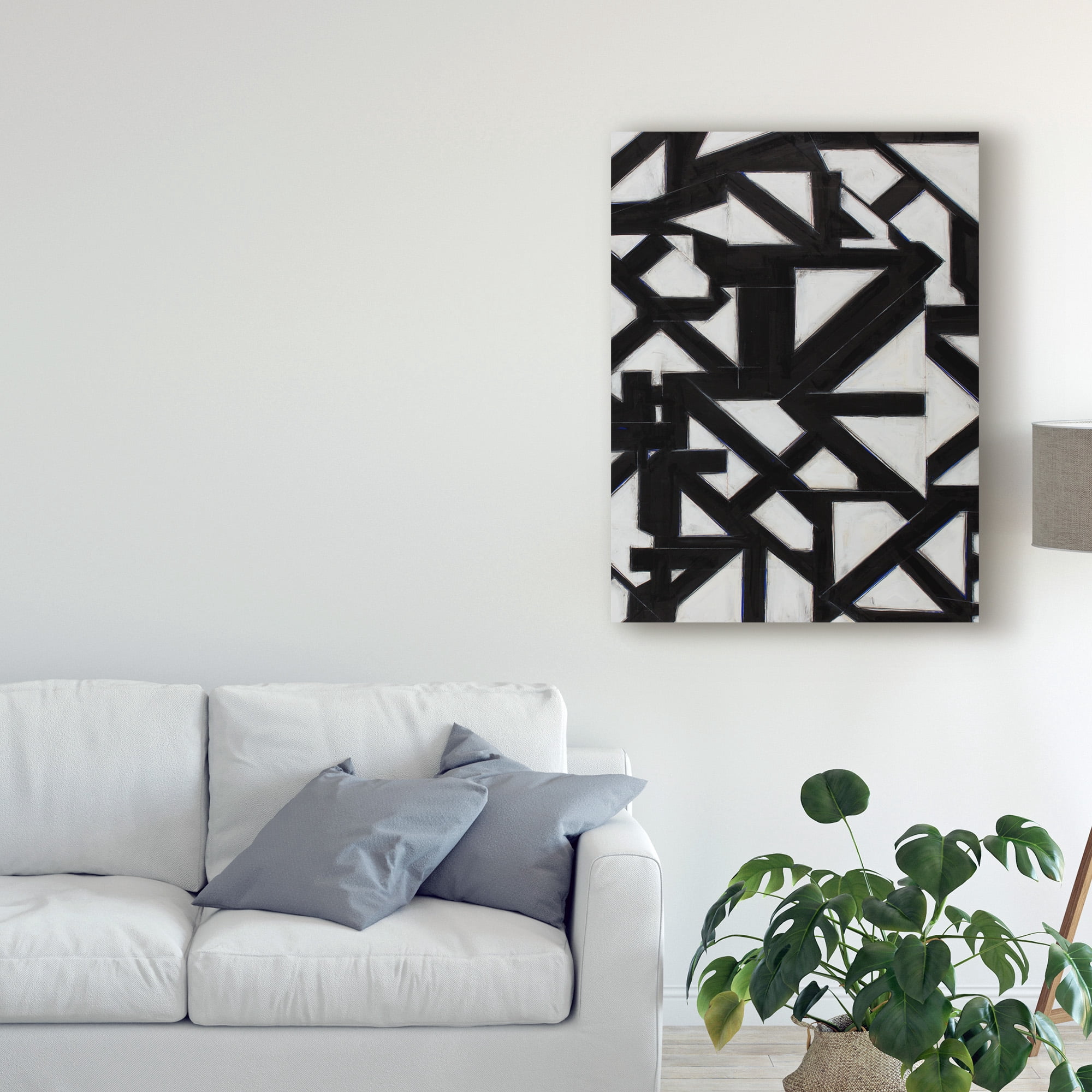 Trademark Fine Art 'Topographic I' Canvas Art by Rob Delamater