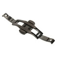 thumbnail image 2 of Watchband Buckle Clasp, Double Button Rustproof Watch Deployment Clasp Standard Size Stainless Steel Black  For Wristwatch Repair, 2 of 8